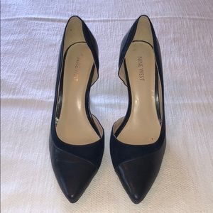 Nine West Navy heels
